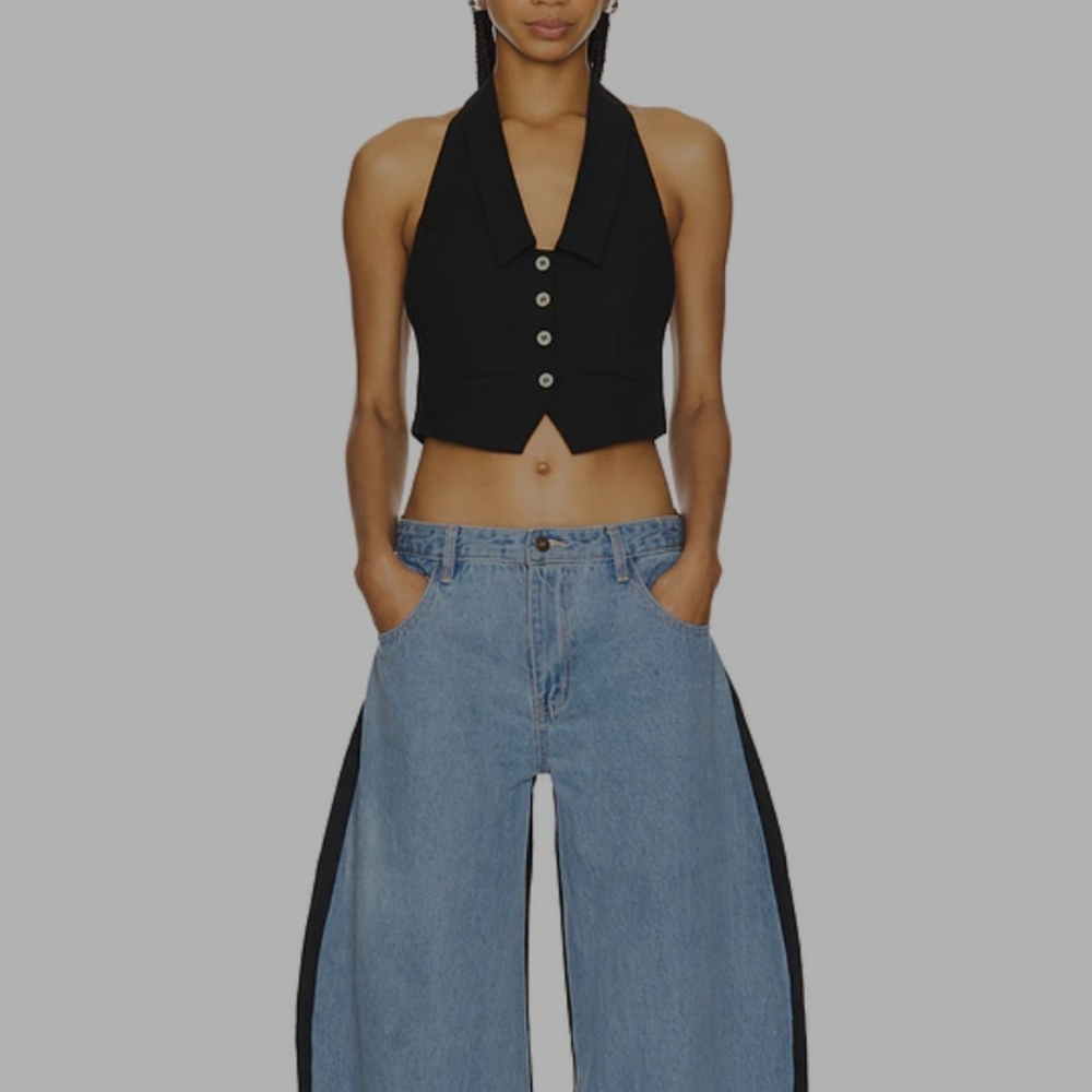 Superdown X Revolve Backless Top Vest Medium - image 3